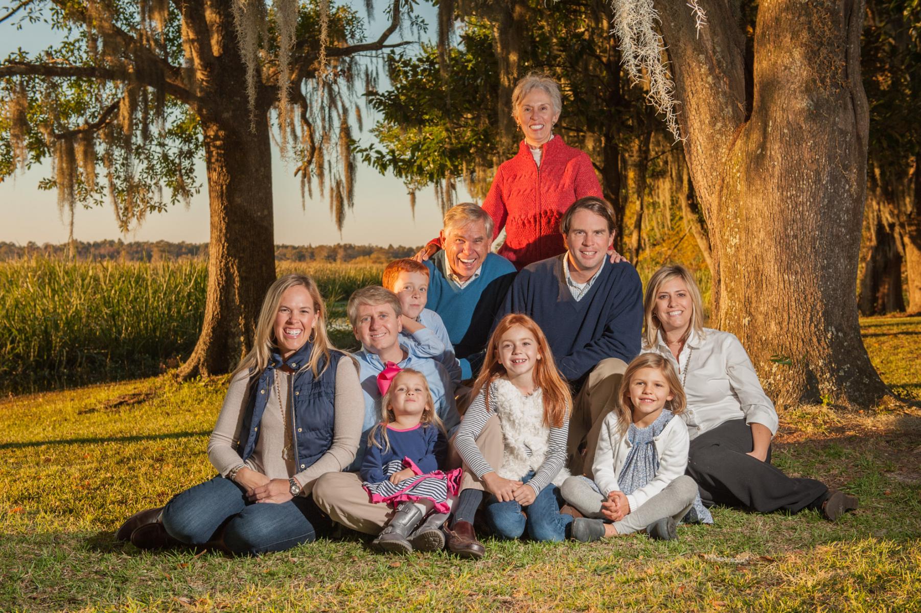 Oaks, Moss, and Family