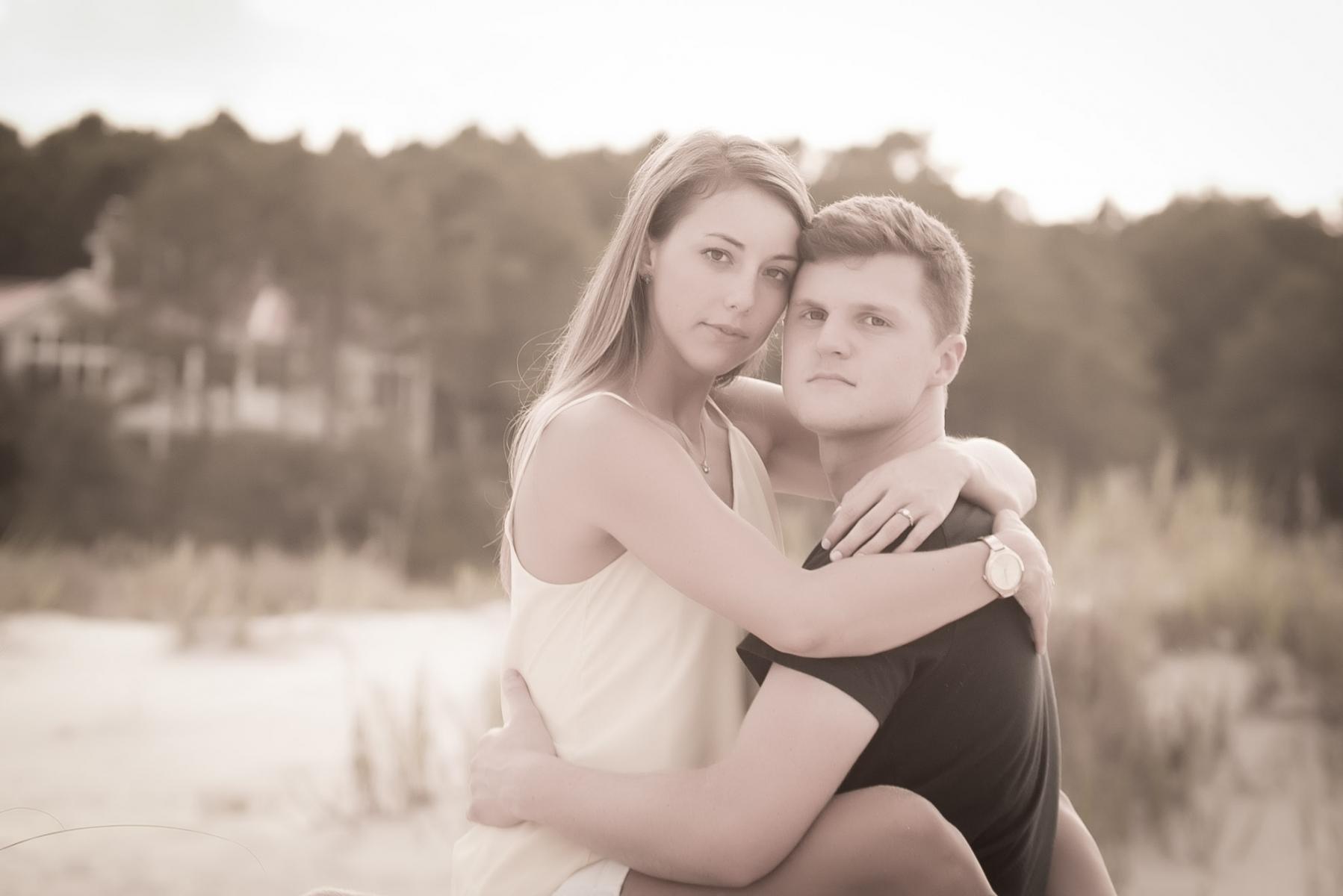 Beach Sunset Engagements