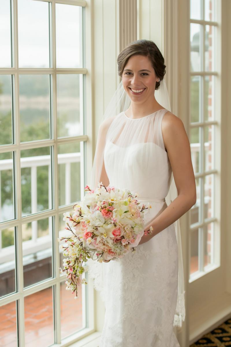 Bride and her Gown