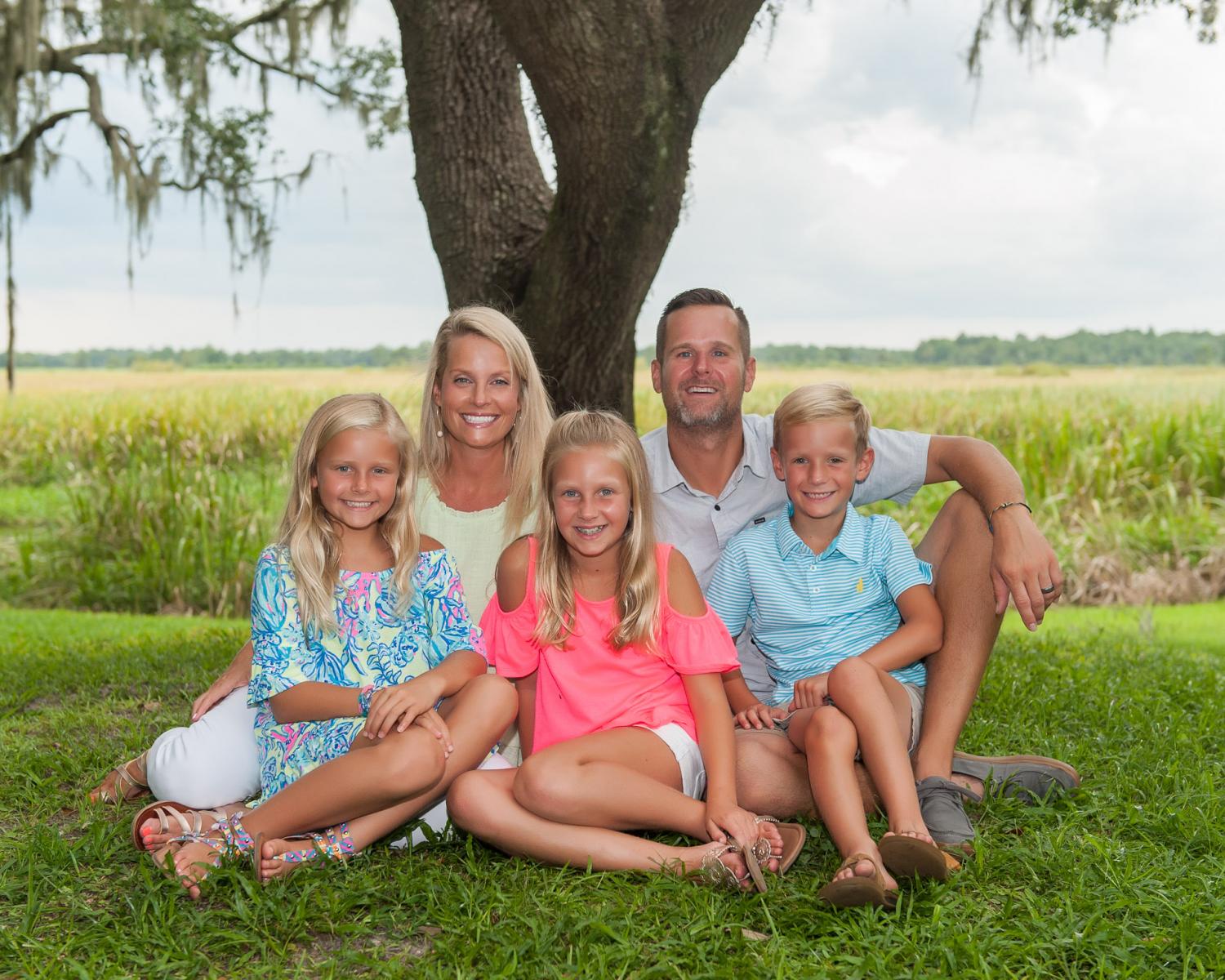 River and Family